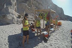 Milos kayak tour, Cyclades, Greece