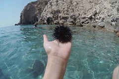 Milos kayak tour, Cyclades, Greece