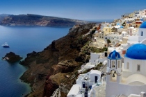 Caldera view, Santorini, Cyclades, Greece