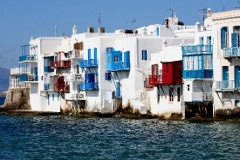 Mykonos harbour, Mykonos, Cyclades, Greece