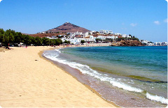 Pisso Livadi beach, Paros, Cyclades, Greece