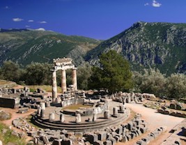 Tholos in Delphi