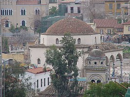 The mosque of Tzistarakis in Monastiraki