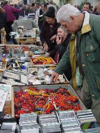 shopping in Monastiraki flea market