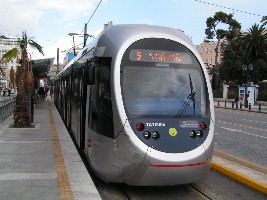 Athens Tram in Syntagma