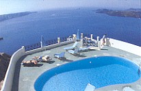 Hotel Volcano View Villas in Santorini Pool