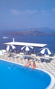 Hotel Volcano View Villas in Santorini Pool