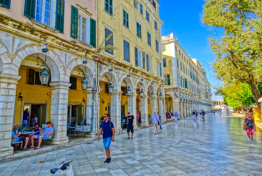 corfu old town places to visit