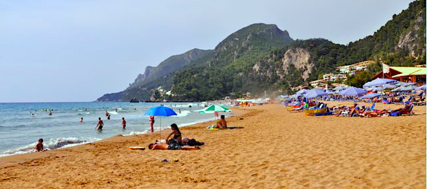 Glyfada Beach, Corfu