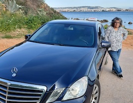 Maria the Chania Taxi Driver