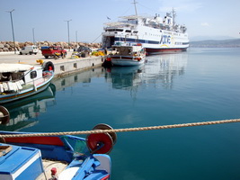 Ferry to Peloponessos from Kissamos, Crete