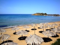 Beach in Crete