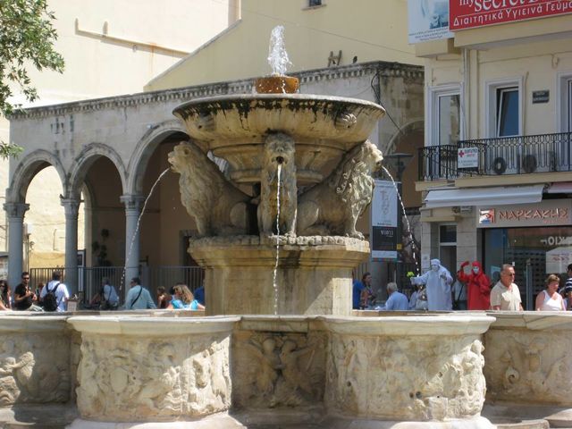 Lion Fountain, Heraklion, Crete