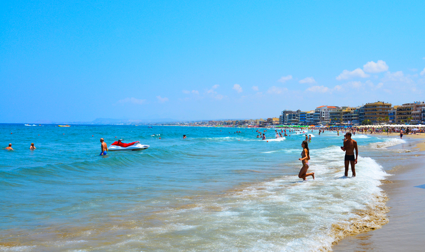 Rethymnon Beach