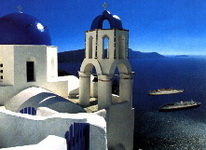 Cruises to  Santorini, Greece: Greek Island cruises