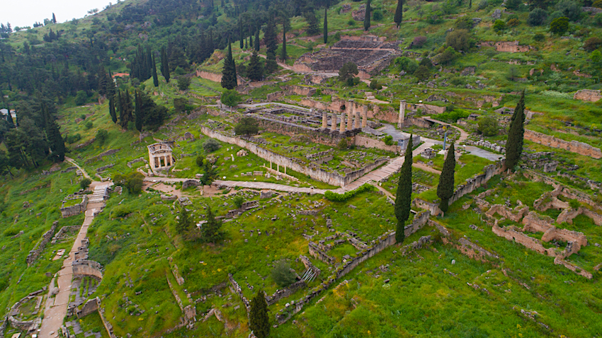 Sacred Way, Delphi