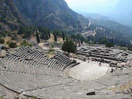 Ancient Theater in Delphi