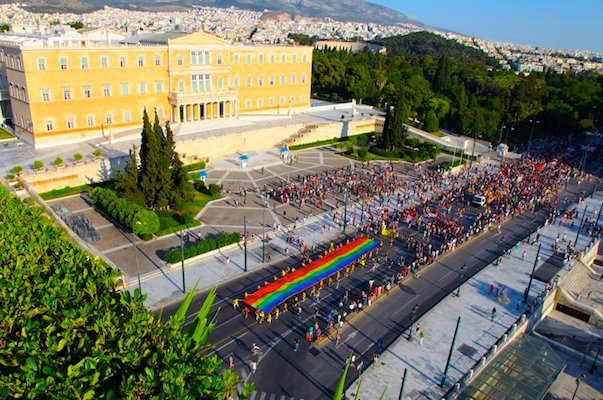 Syntagma Square, Athens pride