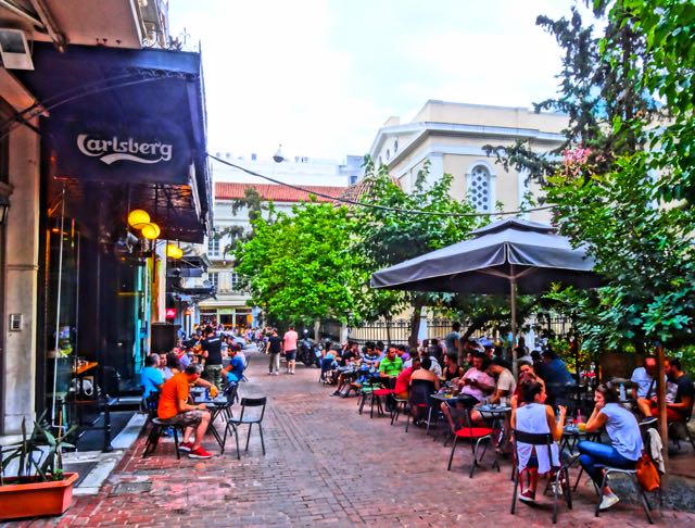 Gay Athens Agia Irini Square