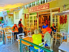 Bakalogatos restaurant, Athens