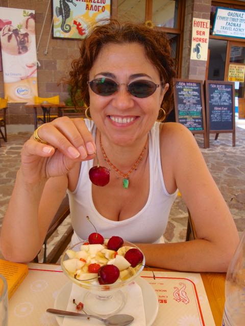 Yogurt with fruit