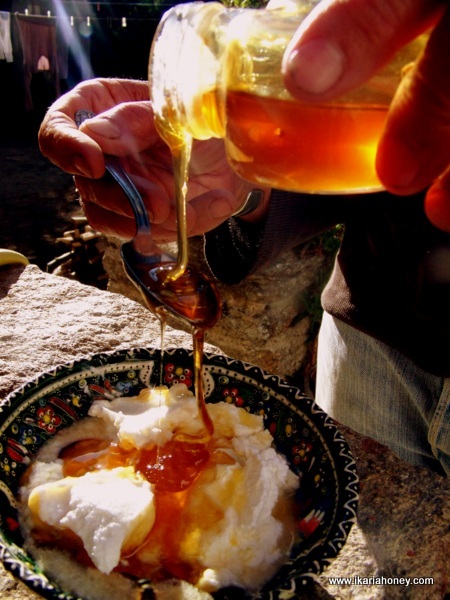 Greek honey from Ikaria