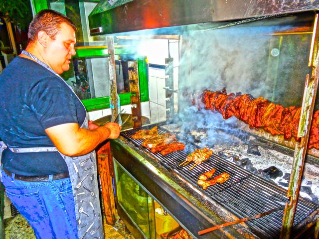 greek food, paidakia