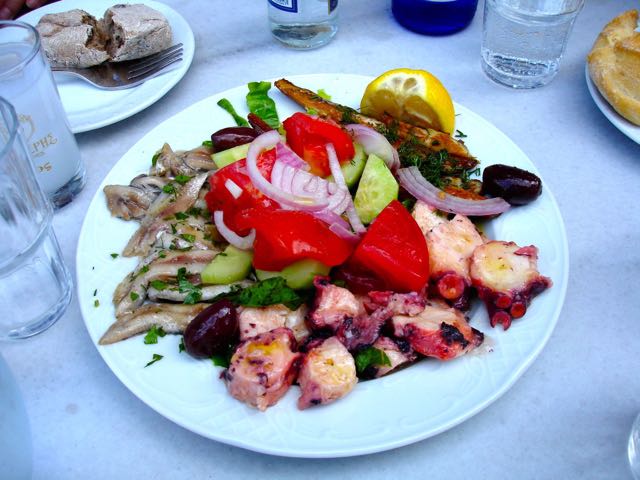 seafood meze