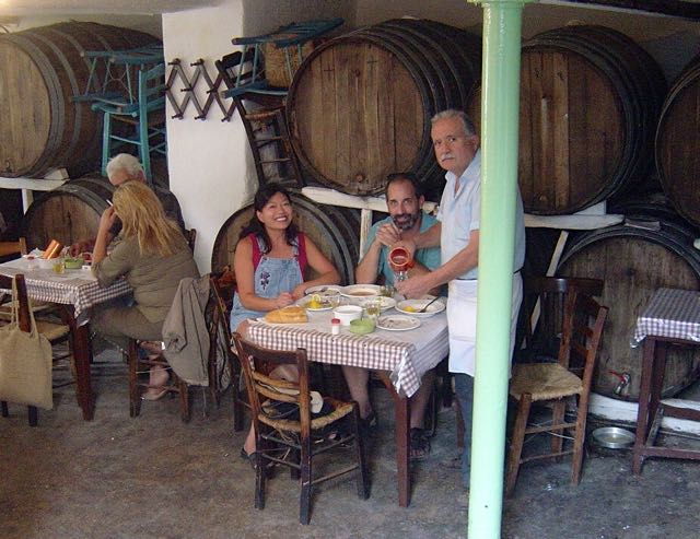 Greek restaurants, tavernas