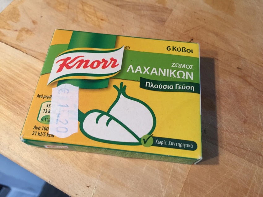 Knorr's Vegetable Boulion