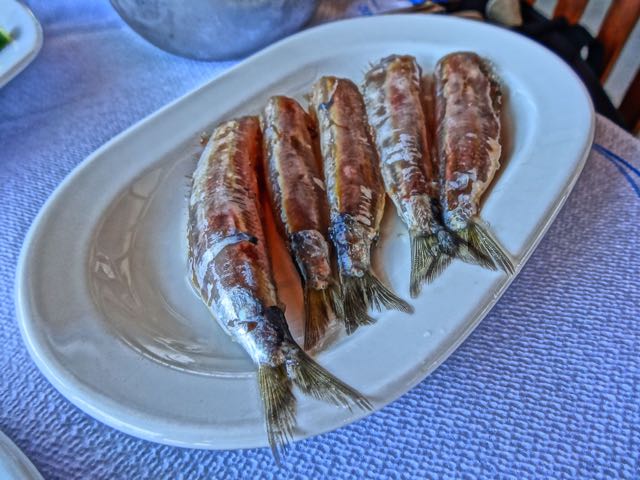 Sardeles pastes, Lesvos