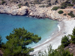 Beach in Chios