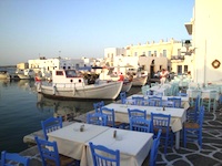 Greek island of Paros