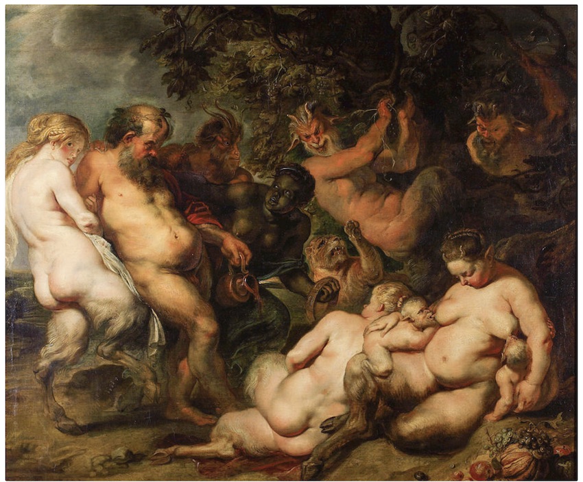  Bacchanalia 1615. Oil on canvas, Puschkin Museum, Moscow