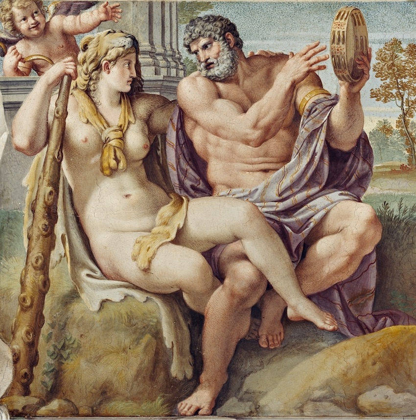 Annibale Carracci, Hercules and Iole (1597-1601), Farnese Gallery, Rome 