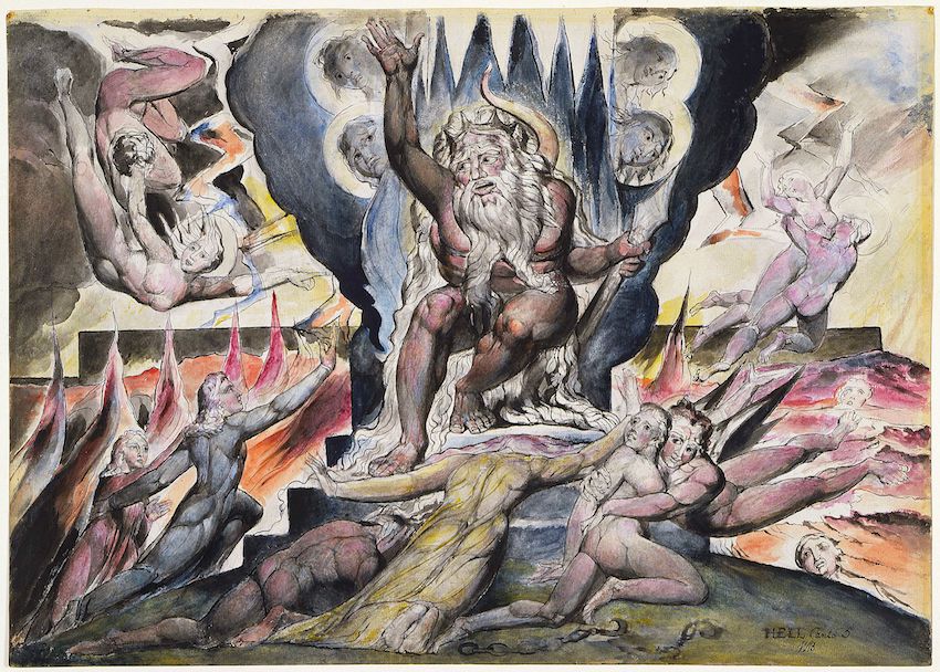 Minos by William Blake