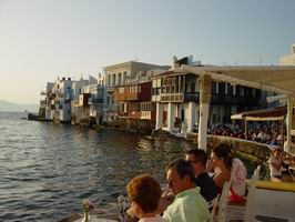 Little Venice in Mykonos