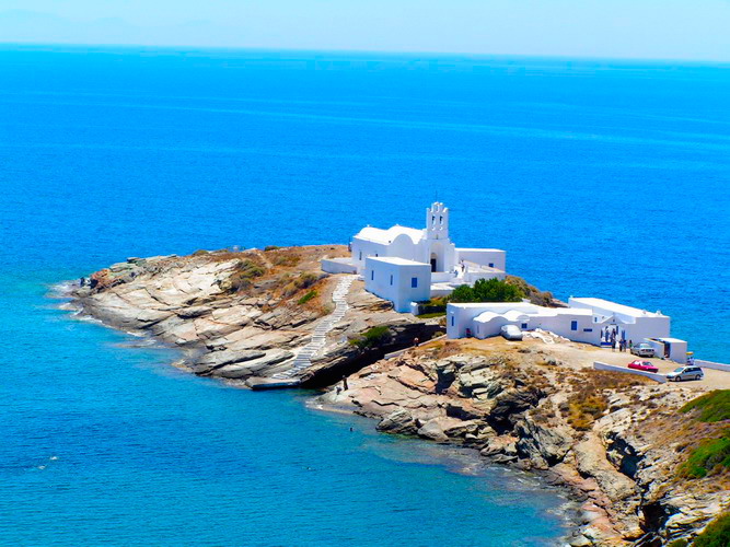 Chrysopigi Sifnos, Greece