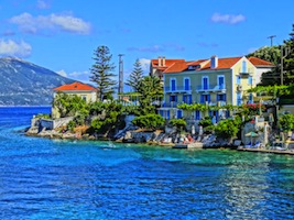 Hotel in Kefalonia, Greece