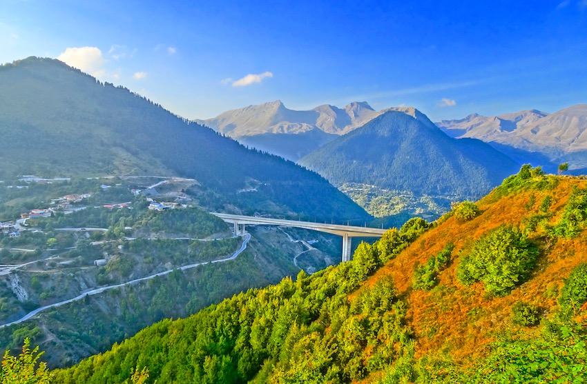 National Road Metsovo