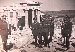 German Officers on the Acropolis