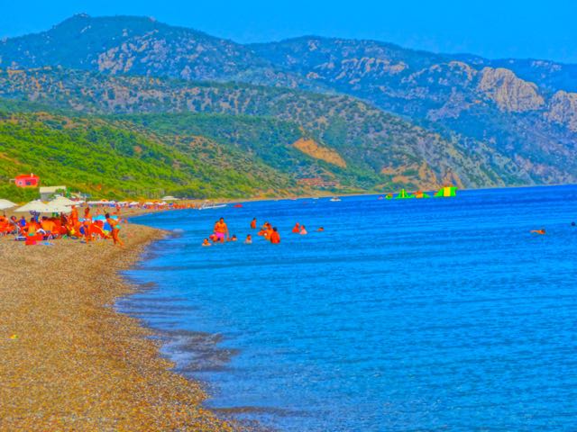 Vatera Beach, Lesvos