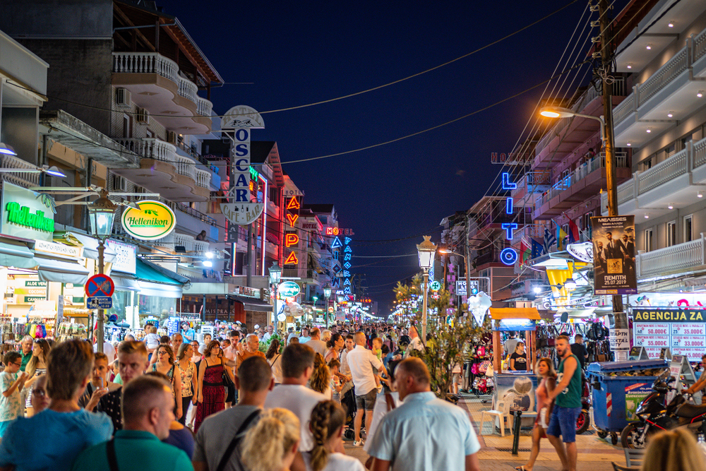 Katerini at night