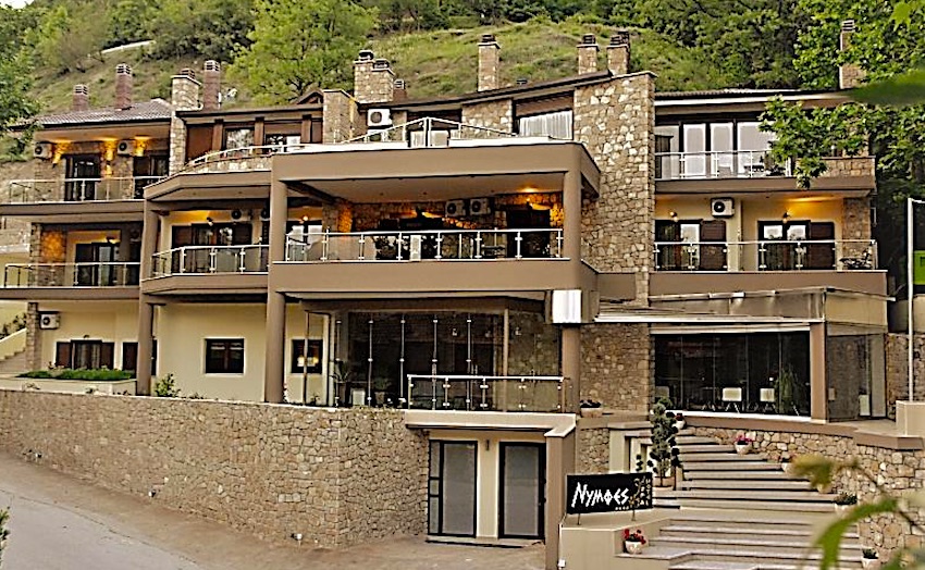 Hotel Nymphes, Pozar loutra