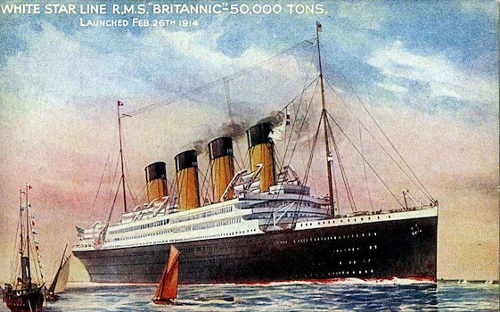 Britannic Postcard