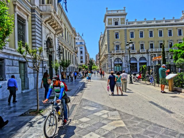 Aeolou Street, Athens, Greece