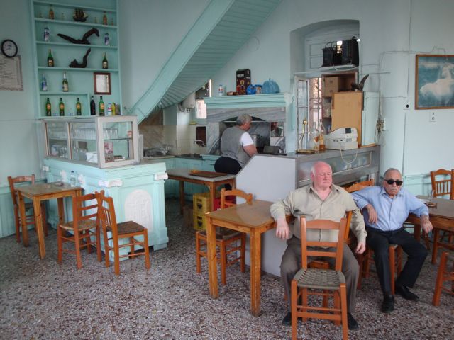 Cafeneon in Agia Paraskevis, Lesvos