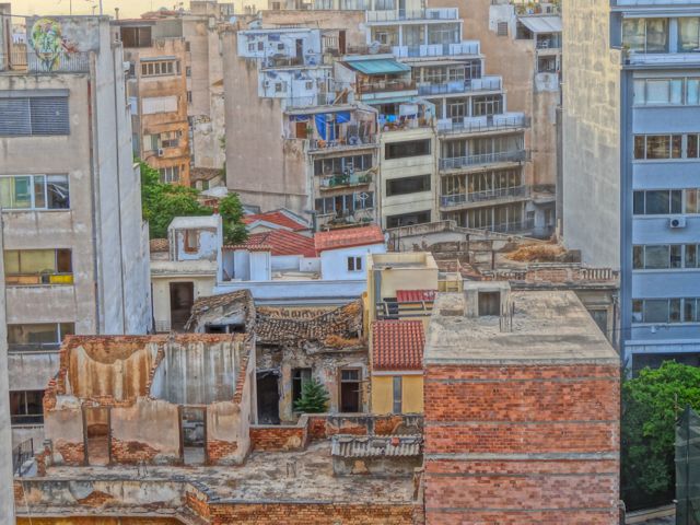 Athens rooftops