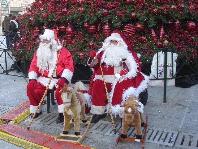 Syntagma Square, Christmas