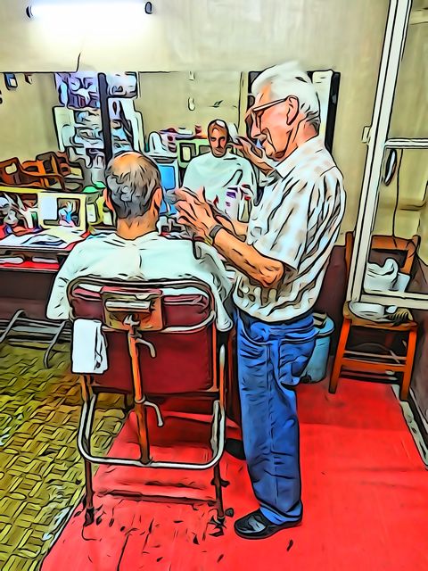 Yiannis the Barber, Lesvos